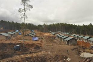 50 Rumah Sudah Siap Huni untuk Pengungsi Sinabung 