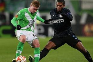 Wolfsburg Paksa Inter Pulang dengan Kekecewaan