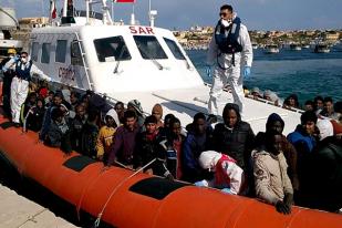 Italia Selamatkan 1.500 Migran di Mediterania dalam Sehari