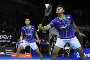 Angga dan Ricky Sendirian di Final Singapura Terbuka