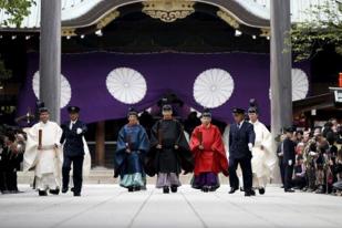 Anggota Kabinet dan Parlemen Jepang Kunjungi Kuil Yasukuni