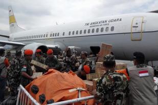 1,6 Ton Bantuan Makanan TNI Tiba di Nepal