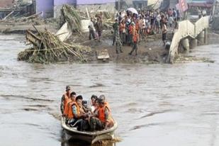 Banjir di China, 105 orang Tewas 