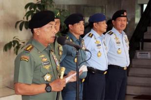 18 Perwira Tinggi TNI Naik Pangkat