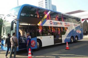 DKI Terima Sumbangan Bus Tingkat Mercedes-Benz