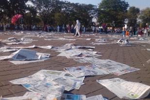 Umat Diminta Tidak Tinggalkan Sampah Seusai Salat Id