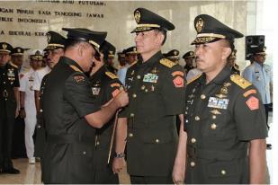 Panglima TNI Pimpin Sertijab Aster Panglima dan Kapuspen 