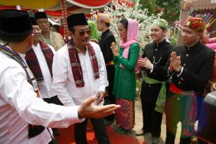 Wagub DKI Jakarta Djarot Hadiri Festival Lebaran Betawi 2015