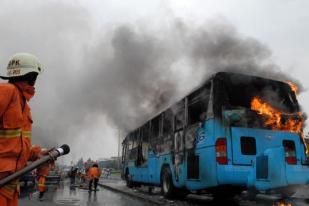 Bus Transjakarta Berasap, Ahok: Haduh!