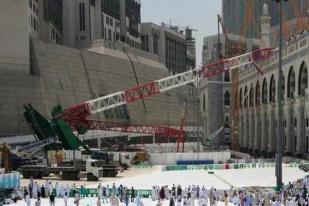 Arab Saudi Proses Kompensasi Korban Jatuhnya Crane