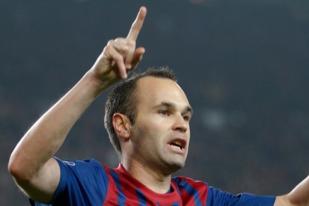 Iniesta Puji Permainan Barca Kalahkan Real Madrid