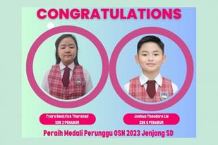 Semangat Pantang Menyerah Tyara dan Joshua, Peraih Medali di Ajang OSN 2023 Jenjang SD