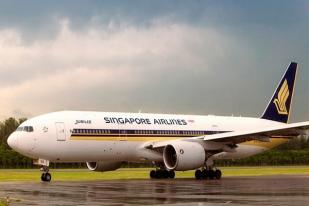 Penerbangan Singapore Airlines dari AS Diancam Bom