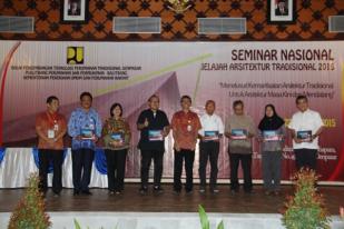 Riset Arsitektur Tradisional Perlu Dikembangkan