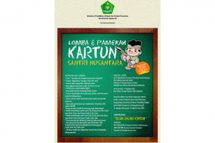 Pameran Kartun Santri Nusantara Hari Ini Digelar