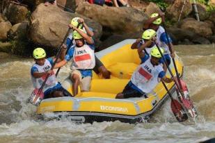 “Indonesia Raya” di Kejuaran Dunia Arung Jeram