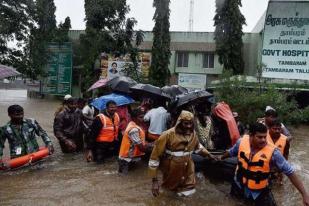 Banjir di Chennai India Tewaskan 269 Orang