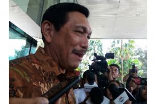 Luhut Panjaitan Temui Pimpinan KPK Bahas Pencucian Uang