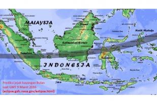 Indonesia “Tuan Rumah” Gerhana Matahari Total 9 Maret  