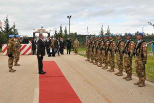 Menhan RI Kunjungi Kontingen Garuda Unifil di Lebanon Selatan