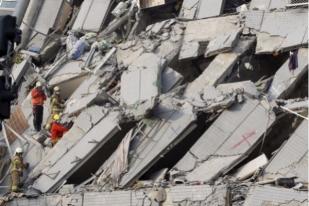 Pengembang Apartemen yang Rubuh Akibat Gempa Taiwan Menghilang