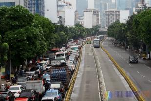 DKI Siapkan Rp 100 Miliar Perbaiki Jalur Transjakarta