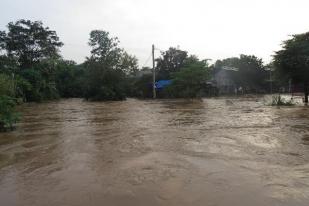 Sungai Angke Meluap, Ratusan Rumah di Bojongsari, Depok Tergenang