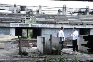 Presiden Jokowi Kunjungi Hambalang Hanya Geleng Kepala