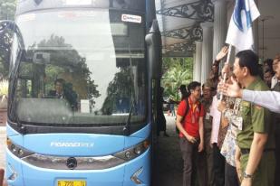Transjakarta Tambah 20 Bus Gratis Rute Sudirman-Harmoni