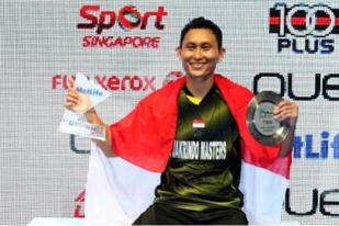 Sony Juara di Singapura, Termotivasi Kemenangan atas Lin Dan