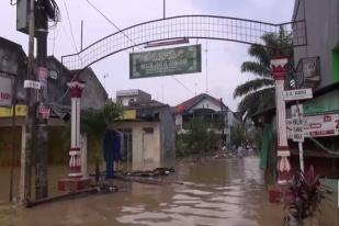 Perumahan Pondok Gede Permai Bekasi Belum Pulih Usai Banjir