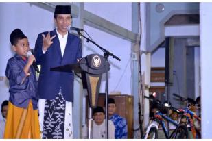 Di Isra Mikraj, Presiden Jokowi Bicara Belajar 4 Jam Sehari