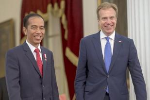 Menteri Luar Negeri Norwegia Kunjungi Presiden Joko Widodo