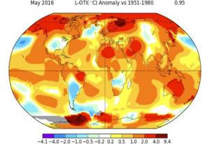 NASA: Suhu pada Mei Pecahkan Rekor Global