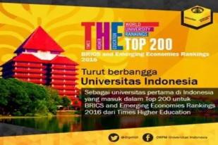 UI Masuk Top Universitas Time Higher Education