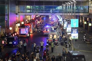 Turki Tangkap 13 Tersangka Bom Bandara Ataturk