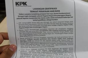 KPK Terima 66 Laporan Gratifikasi Lebaran 2016