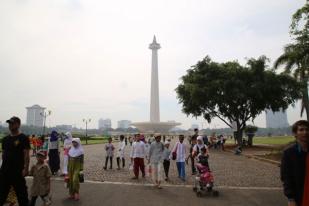 Masuk Kawasan Wisata Monas Kini Via E-Ticketing