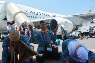 Jemaah Haji Gelombang Dua Diberangkatkan ke Madinah