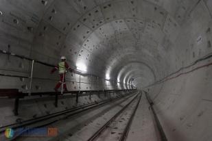 Pengerjaan Terowongan MRT Capai 65 Persen