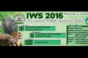 Unila-WWF-Ruko Gelar Simposium Internasional Kehidupan Liar