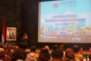 DKI Luncurkan Website Hari Bebas Kendaraan Bermotor