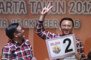 Nomor Urut 2, Djarot: Salam Dua Jari dan Dua Periode