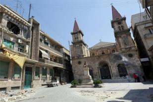 Gereja di Aleppo Sambut Muslim dengan Tangan Terbuka  