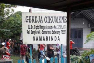 Samarinda Kondusif Setelah Ledakan di Gereja Oikoumene