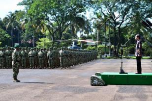 Presiden Harap Kostrad Jadi Perekat Kemajemukan Bangsa