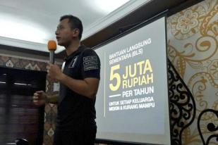 Agus Yudhoyono Janjikan  BLS untuk Gelandangan-Pengemis