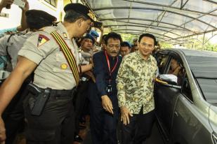 Ahok Tiba di Mabes Polri Sebagai Tersangka