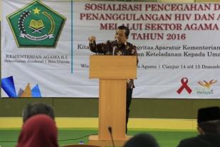 Kemenag: Agama Berperan Membentengi Penularan AIDS