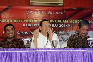 Seminar Nasional Peran Elit Partai Politik dalam Mendorong  Kualitas Pemilu 2014